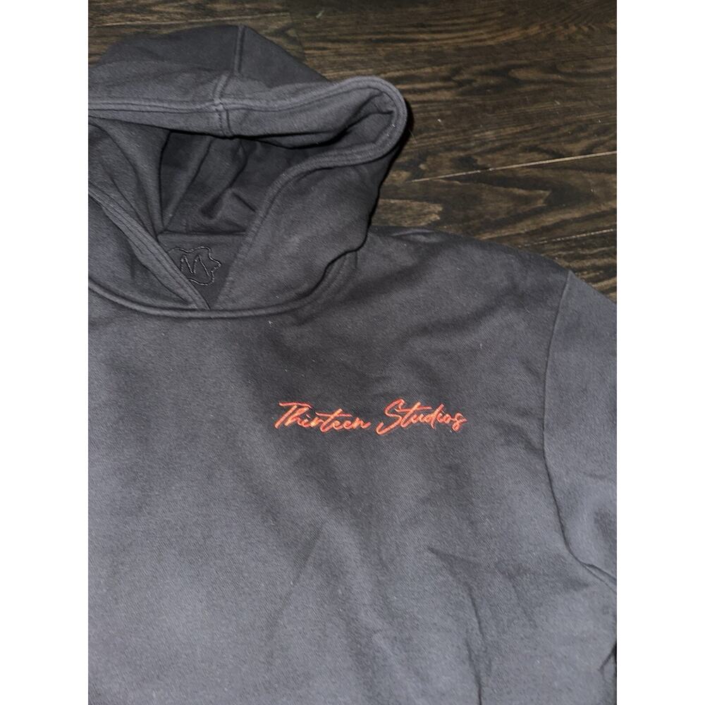 Thirteen Studios Black Double Layer Reversible Ho… - image 2